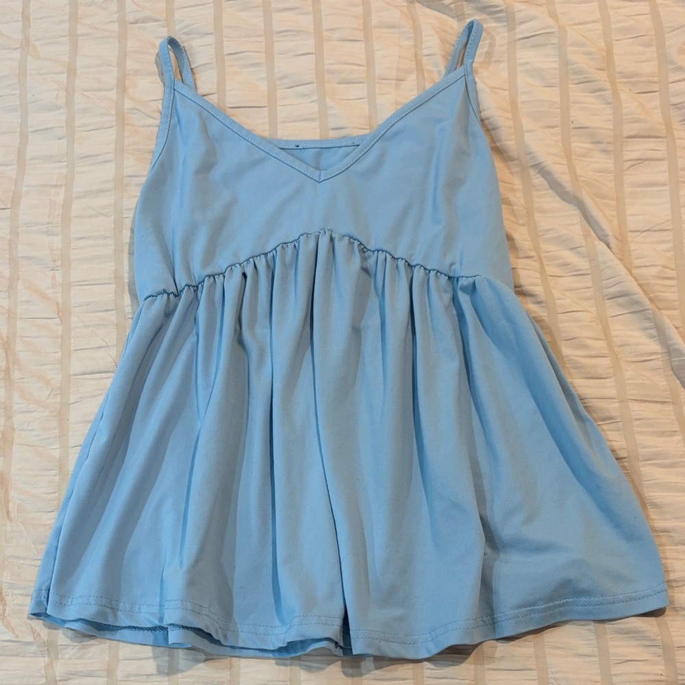 Light Blue Women's Top